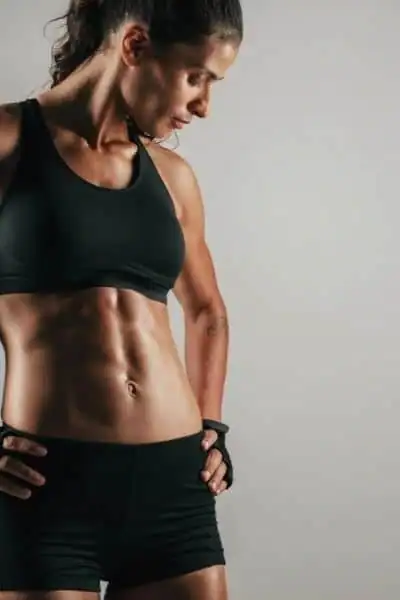 Toning Up at Home: The Ultimate Guide to Bodyweight Exercises 2 Image of woman's toned stomach after bodyweight exercises Suffolk and non-surgical treatment from Lipo 360