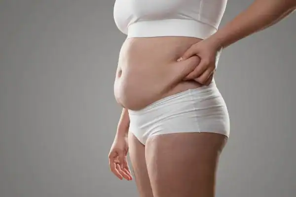 The Hidden Connection: How Stress Shapes Your Fitness and Body Composition 1 Image of stress belly Suffolk How Lipo 360 can help manage your symptoms