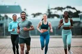 Achieving the Perfect Tone: How Often Should You Exercise for Results? 3 image of man and 3 women doing cardio exercise Suffolk to help tone and remove fat from the body.